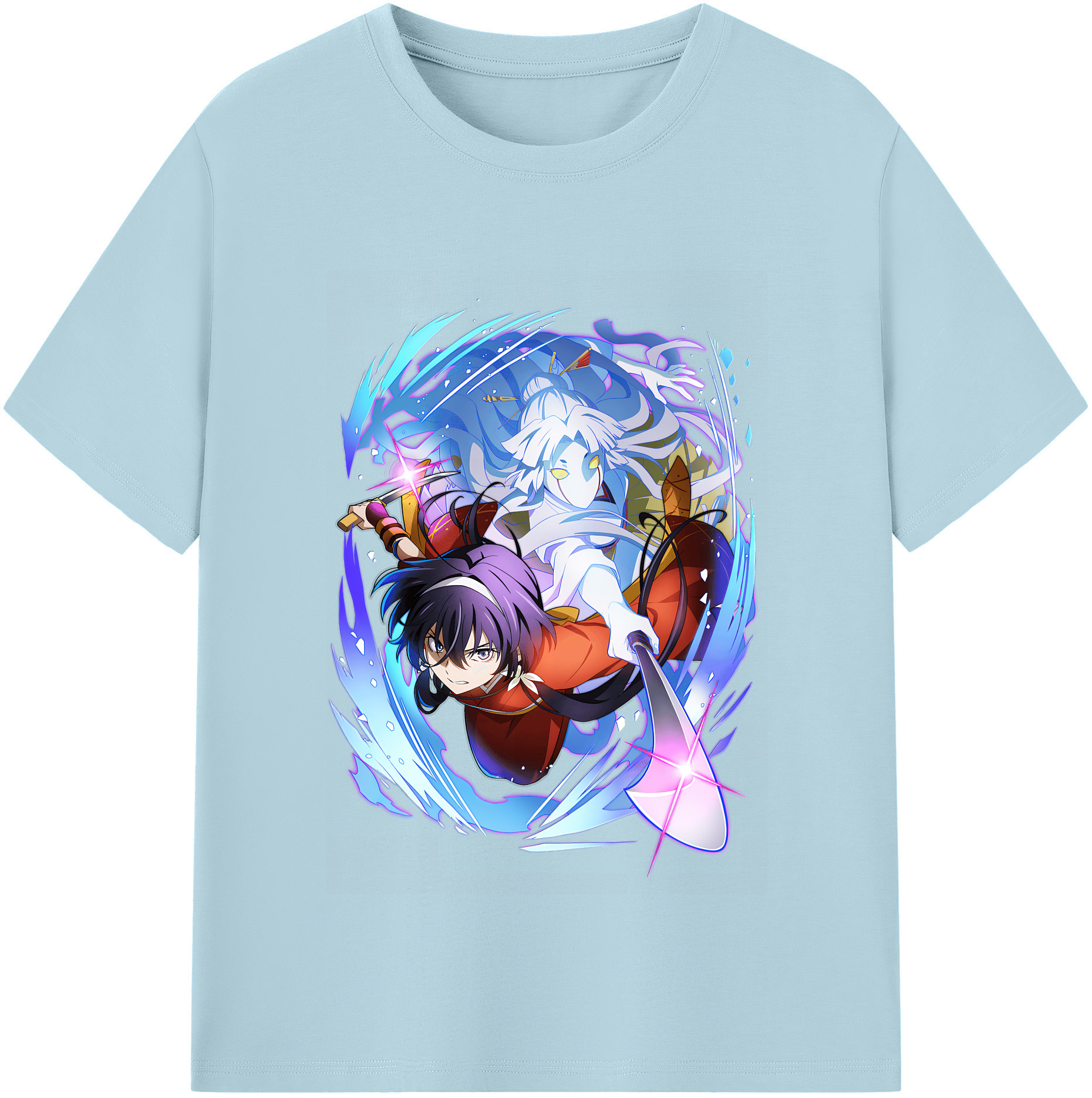 （画像用） 文豪ストレイドッグス Bungo Stray Dogs 綿100％半袖Tシャツ（フロントプリント）